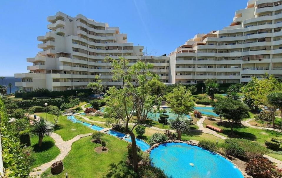 El Estudio De La Playa Benalbeach 324 Gran Terraza Vistas Al Mar 贝纳尔马德纳 外观 照片