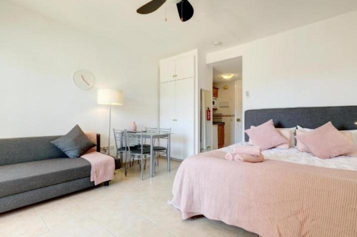 El Estudio De La Playa Benalbeach 324 Gran Terraza Vistas Al Mar 贝纳尔马德纳 外观 照片